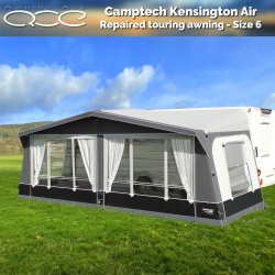 Size 6 Camptech Kensington Air Full Caravan Awning (Repaired)