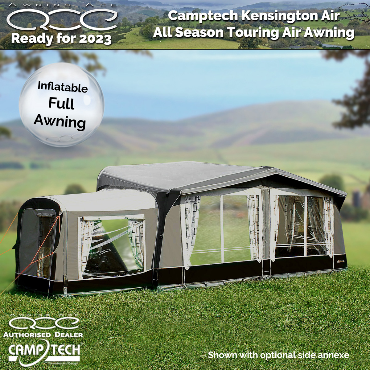 Size 11 Inflatable Awning Camptech Kensington Air Full Caravan ...