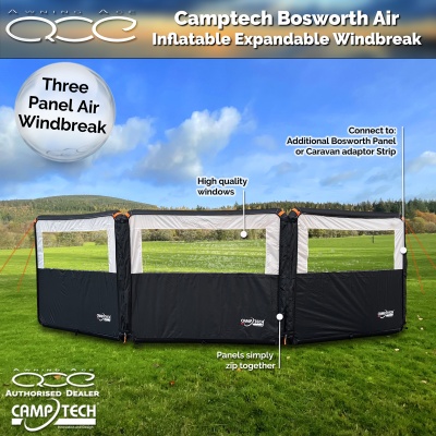 Camptech Bosworth 3 Panel Air Windbreak