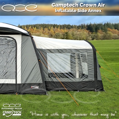 Camptech Moto Air Crown Side Fitting Bedroom Annexe with Inner Tent