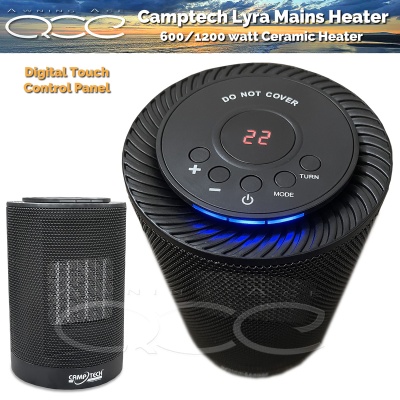 Lyra Mains Electric Ceramic Fan Heater