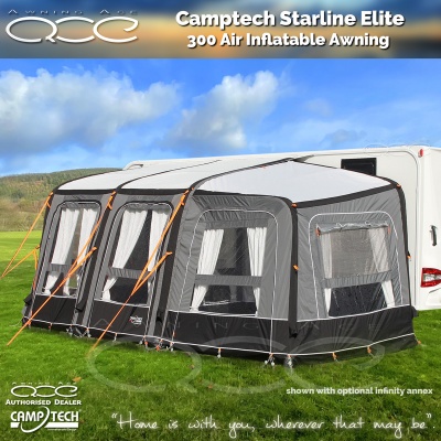 Camptech Starline Elite 300 Air Caravan Porch Awning