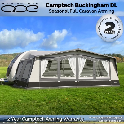 2025 Camptech Buckingham DL Seasonal Awning Xtra Deep