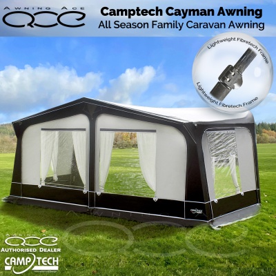 Camptech Cayman All Season Touring Awning Fibre Frame