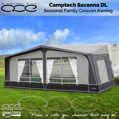 Size 15 Camptech Savanna DL (1000-1025) Seasonal Awning