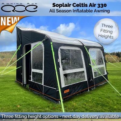 Soplair Celtis Air 330 Drive Away All Season Motorhome Awning