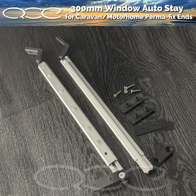 300mm Window Auto Stay for Caravan/Motorhome Perma-fix End