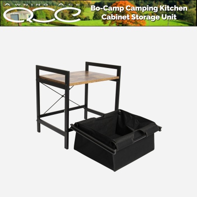 Bo-Camp Camping Kitchen Cabinet Storage Unit - Cooper