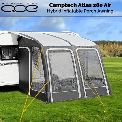 Camptech Atlas 280 Hybrid Air Caravan Porch Awning