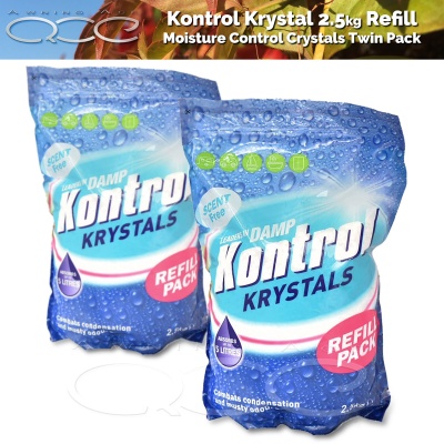 Kontrol Scent Free Moisture Control Pearls 2x 2.5kg Refill