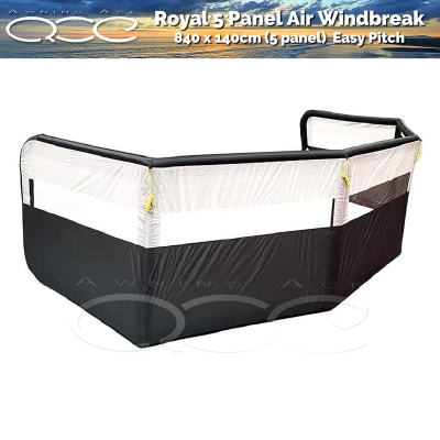 5 Panel Air Inflatable 8.4 metre Windbreak by Royal