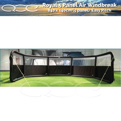 5 Panel Air Inflatable 8.4 metre Windbreak by Royal