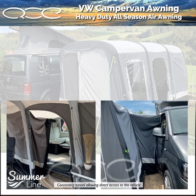 Sporty Air Heavy Duty All Season Inflatable VW Campervan Side Awning