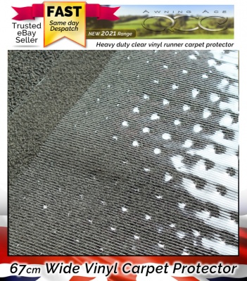 Clear Non Slip Carpet Protector