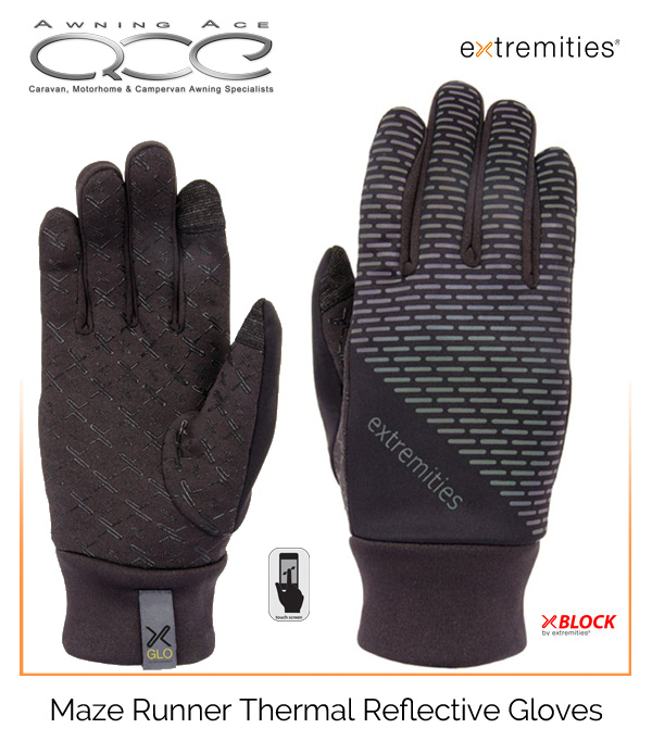 windproof touch screen gloves