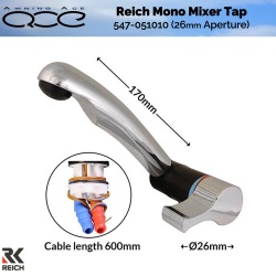 Reich Mono Mixer Style Nickel 547-051010