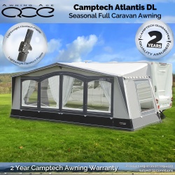 Camptech Atlantis DL Luxury Fibre Frame Awning