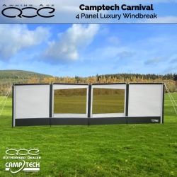 Camptech Carnival Luxury  4 Panel Windbreak