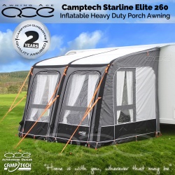 NEW Camptech Starline Elite 260 Air Inflatable Porch Awning